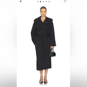 SKIMS Black Trench